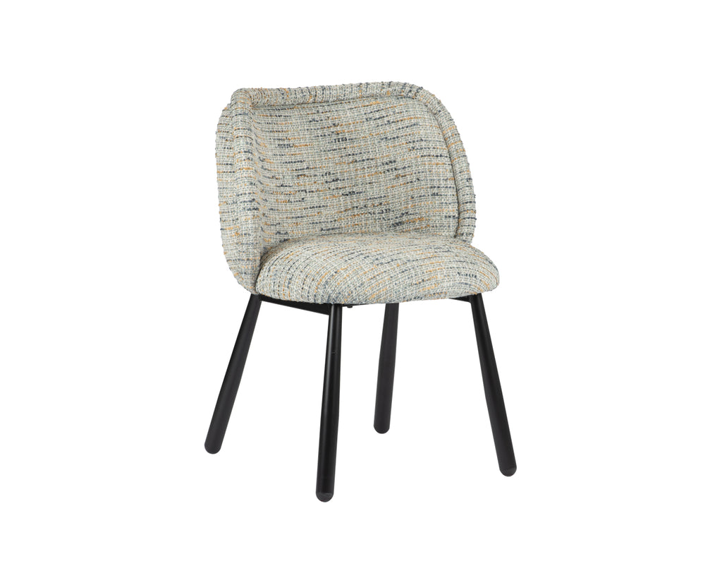 Eetkamerstoel Panda Blauw de Coco (set van 2)